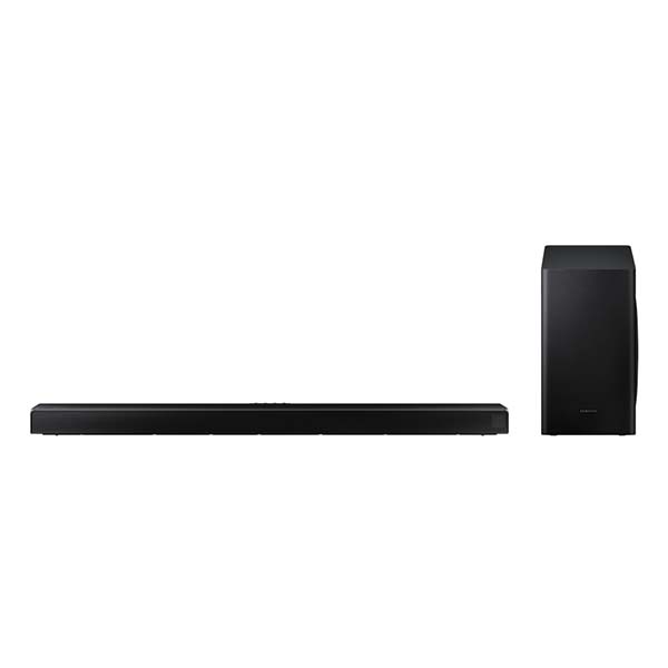 Soundbar SAMSUNG HW-Q60T (4.1 - 400 W - Subwoofer Sem Fios) SAMSUNG - Alto-falantes - 4.1 canais, 400 W, subwoofer sem fios, Wireless Surround Kit, Samsung Acoustic Beam, DTS Virtual:X