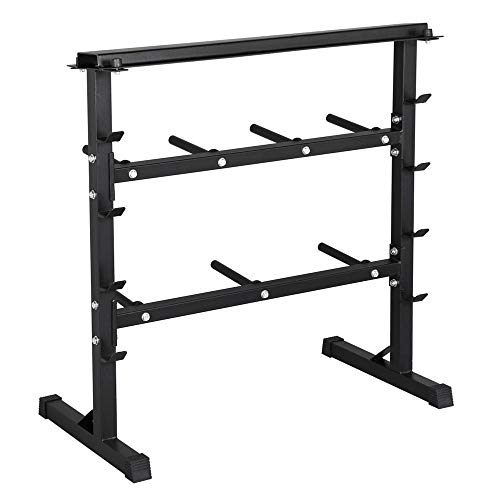 Suporte para Barras de Pesos YAHEETECH YH-OSB01 Yaheetech - Roupa - suporte, barras de pesos