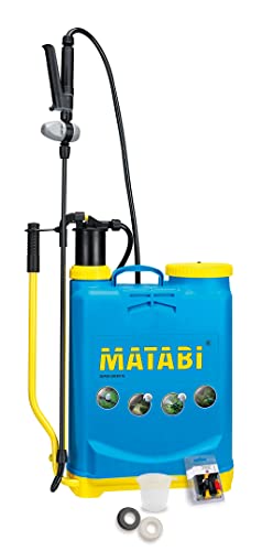 Pulverizador Manual SUPERGREEN (16L - 16 L) MATABI - Pulverizadores de jardim - 1,6L, 65kg, preto, fibra de vidro