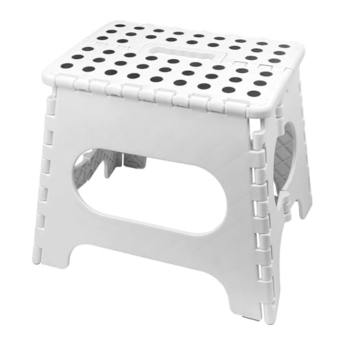 Cadeira de Apoio WINGLUGE 27cm (Branco - Poliéster e Plástico - 58x47.5x25 cm) WinGluge - Banquetas - 27cm, branco, poliéster, plástico