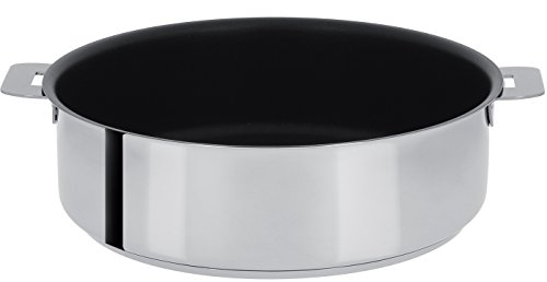Caçarola com Tampa CRISEL S24QE (Alumínio - Preto - 24.5cm) Cristel - Frigideiras de saltear - alumínio, preto, 24.5cm, 1L