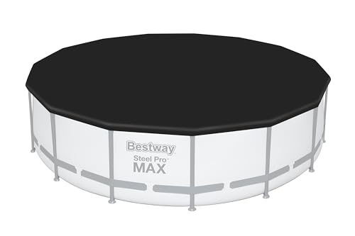 Cobertura de PVC para Piscinas Redondas Bestway 56443 | Azul, Branco Bestway - Coberturas de piscina e panos de chão - pvc, resistente, 457 cm, compatível