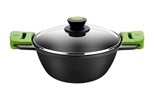 Panela com Tampa BRAUN A402028 (Alumínio - Preto) BRA - Panelas de molho - alumínio, preto, 4L