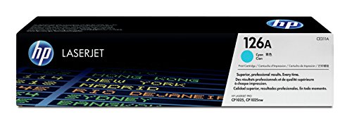 Toner HP 126A Original Ciano 1 unidade(s) HP - Cartuchos de toner e jato de tinta - hp, ciano, original