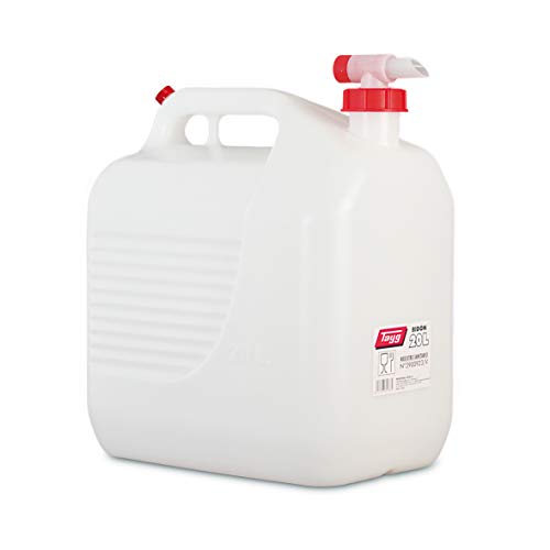 Bidão TAYG (Plástico - 20 L - Preto e Azul) TAYG - Eletrodomésticos de cozinha - plástico, 20 l, preto, azul