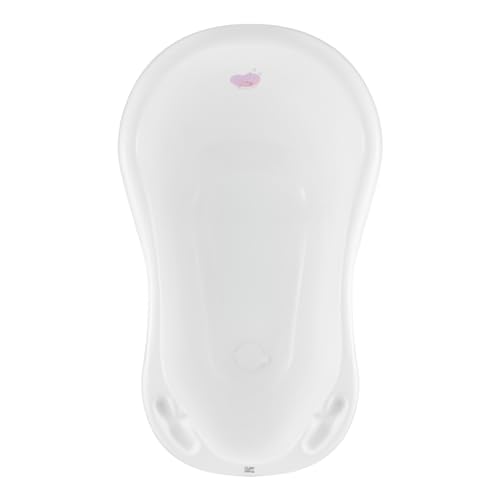 Banheira HYLAT Baby (Branco - Aço Inoxidável) Hylat Baby - Móveis para bebês e crianças pequenas - branco, aço inoxidável