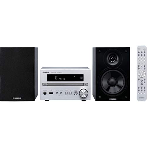 Yamaha MCR-B270 Sistema de áudio em casa com fios e sem fios Prateado YAMAHA - Áudio - bluetooth, 20 w, prateado, 2.0 canais