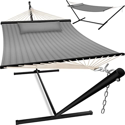 Cadeira Suspensa KESSER Hill (Cinzento - Poliéster - 122x80x130 cm) KESSER - Móveis de exterior - suspensa, poliéster, 122x80x130 cm