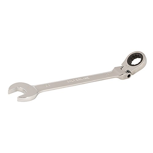Chave de Fenda SILVERLINE (0.6x100mm - Aço) Silverline - Chaves inglesas - 0.6x100mm, aço, cabeça articulada, alavanca ajustável