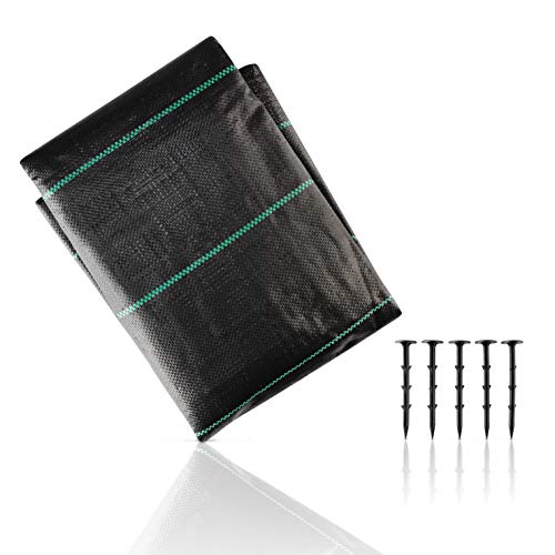 Malla Geotextil Impermeável e Transpirável para Proteção contra Plantas Daninhas COVER-UP! 2x10m CoverUp! - Tecido de paisagem - impermeável, transpirável, proteção, plantas daninhas