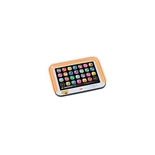 Jogo Didático FISHER-PRICE My Tablet Puppy Fisher-Price - Brinquedos - educativo, interativo, 28 botões, despertador progressivo