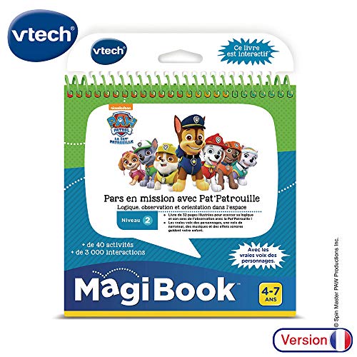 Jogo Didático VTECH MagiBook Livre éducatif 'La Pat'patrouille'} VTech - Livros - didático, educativo, livre, La Pat' Patrouille