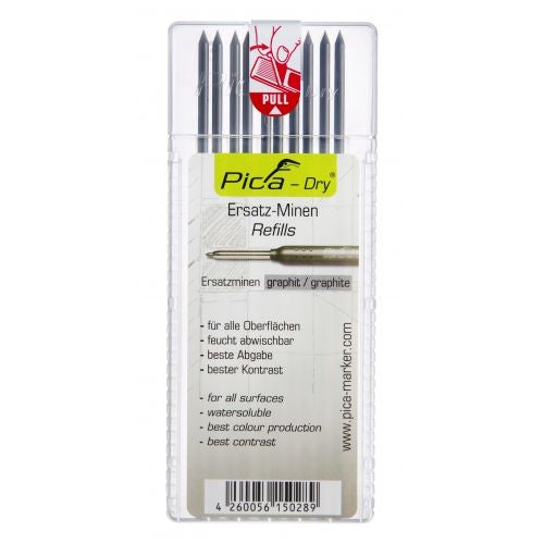 Recarga para Lapiseira STABILO 4030 (Multicor) Pica - Minas de lápis e recargas - multicor, 10 unidades, minas de cor, minas gráficas