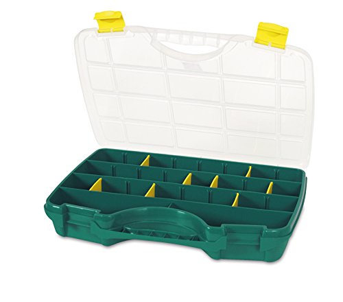 Separador de Papelaria TAYG 21 Separadores TAYG - Organizadores de mesa - 2 kg, preto, verde, polipropileno