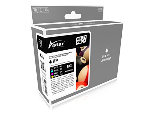 Tinteiro ASTAR AS46364 Preto, Ciano, Magenta, Amarelo Astar - Cartuchos de toner e jato de tinta - preto, ciano, magenta, amarelo