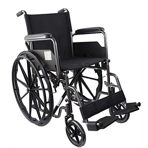 Cadeira de Rodas Dobrável Premium S220 Preto Mobiclinic Mobiclinic - Cadeiras de rodas - dobrável, preto, premium