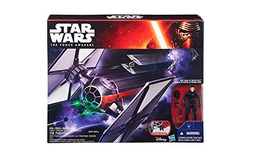 Figura de Ação STAR WARS Tie Fighter (Idade Mínima Recomendada: 4 anos) Hasbro - Naves espaciais de brinquedo - star wars, tie fighter, ação, plástico, multicolor
