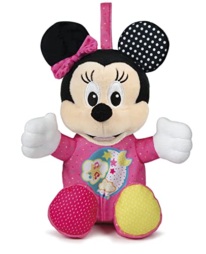 Peluche Interativo CLEMENTONI Baby Disney Baby Minnie CLEMENTONI - Brinquedos - interativo, luminosa, melodias, pendurado