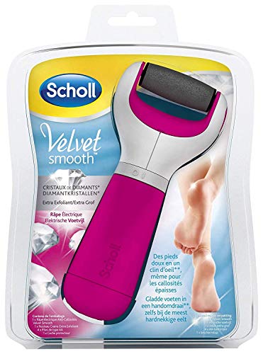 Lima de Pés SCHOLL Diamond Crystals (Branco) Doctor Scholl - Ferramentas de cuidados com a pele - lima, pés, scholl, diamond crystals, branco