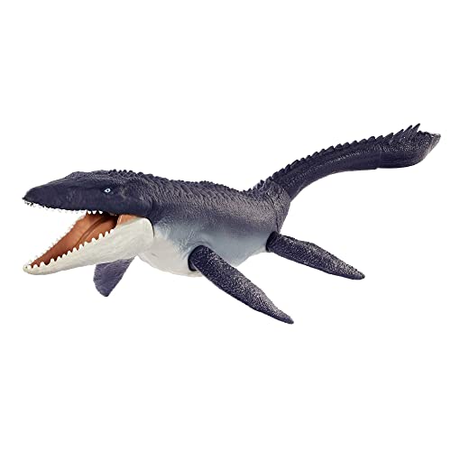 Figura de Ação MATTEL Jurassic World Mosasaurus Defender Of The Ocean Mattel - Brinquedos - mosasaurus, defender of the ocean, 22cm, 4 anos, Boys & Girls