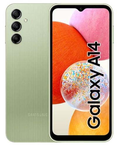 Smartphone SAMSUNG Galaxy A14 (6.5'' - 4 GB - 128 GB - Verde) SAMSUNG - Telemóveis - 6.5 polegadas, 4 GB, 128 GB, verde
