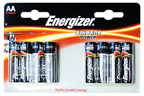 Pilhas Não Recarregáveis ENERGIZER AA LR06 (8 unidades) Energizer - Baterias de uso geral - alcalinas, 1,5v, uso geral, 8 unidades