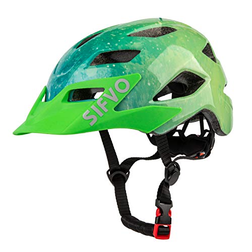 Capacete Infantil Sifvo C/ Visor (Tam: M/L) SIFVO - Capacetes de bicicleta - infantil, visor, m/l