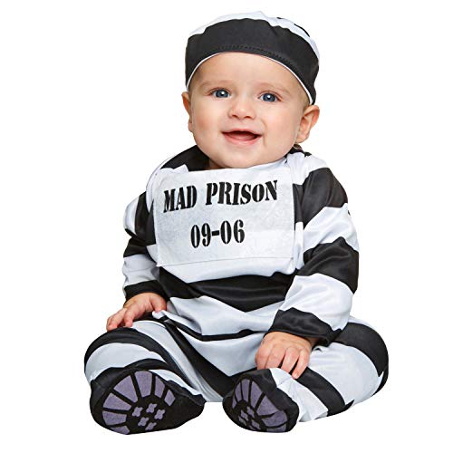Fato Unisexo VIVING COSTUMES Prisioneiro (Tam: 7 a 12 Meses) My Other Me - Fantasias - unisexo, prisioneiro, 7 a 12 meses