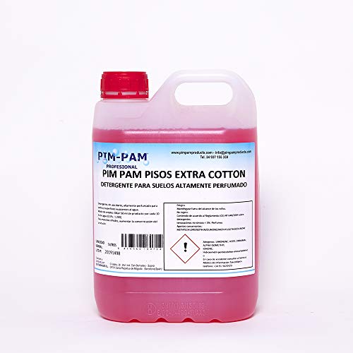 Detergente para Piso EXTRA COTTON (5 L) pim pam - Produtos de limpeza de piso - detergente, piso, extra cotton, 5 l