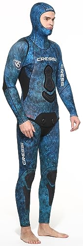 Fato Unisexo CRESSI Apnea Complete Azul para Natação (XXL) Cressi - Náutica e esportes aquáticos - unissex, apnea, azul, natação