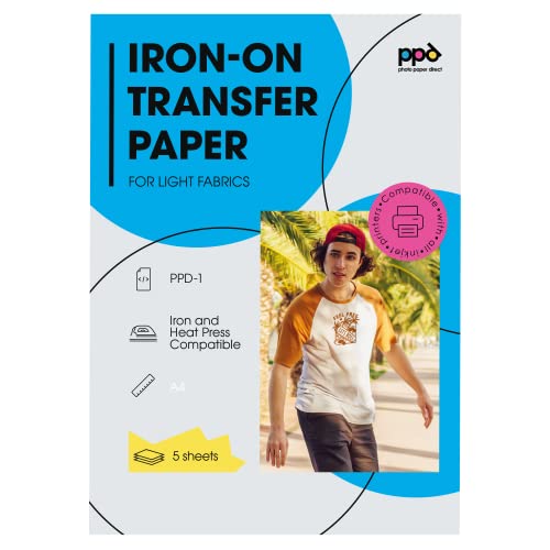 Papel para Impressão PPD 1-5 (A4 - 5 Folhas) Photo Paper Direct - Papel de arte e artesanato - a4, 5 folhas