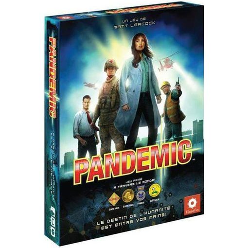 Jogo de tabuleiro Z-MAN GAMES (Idade minima recomendada: 8 anos) Asmodee - Jogos de tabuleiro - jogo tabuleiro, z-man games, 8 anos, cooperativa, pandemia
