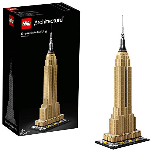 LEGO Architecture - Empire State Building - 21046 (Idade mínima: 16) LEGO - Blocos de encaixe - LEGO Architecture, Empire State Building, 16, arquitetônico, icónico, antena