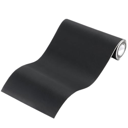 Vinil Autocolante para Tapizar Vinil PU Preto 40 X 150 Cm VINABO Vinabo - Enfeites e acabamentos - autocolante, preto, PU, vinil