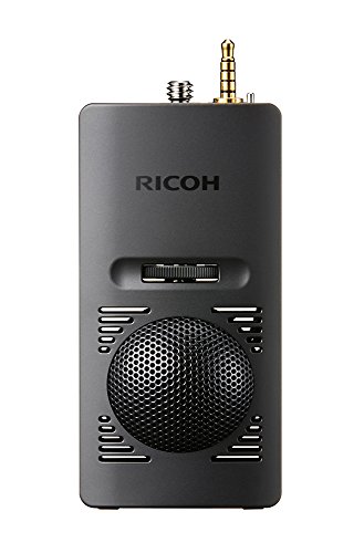 Microfone RICOH TA-1 (Preto - Preto - Alumínio) Ricoh - Microfones - microfone, ricoh ta-1, preto, alumínio, videocâmera, 3D