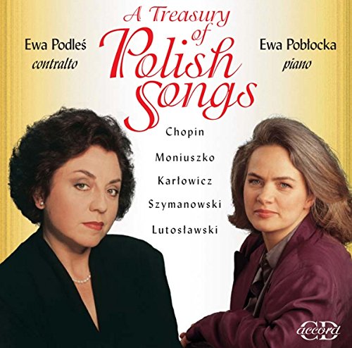 CD Podles/Ewa Poblocka - Treasury of Polish Songs (1 CDs) ACCORD - Cds de música - Ewa Poblocha, música popular polaca, canções tradicionais, 20 temas