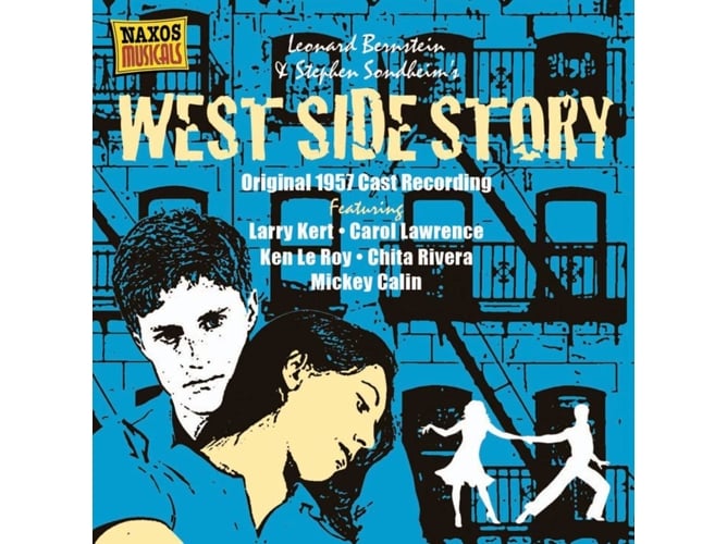 CD Leonard Bernstein - West Side Story (1 CDs) Naxos - Cds de música - cd, leonard bernstein, west side story