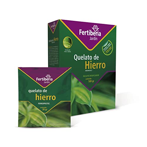 Suplemento Alimentar FERTEBERIA Ferro Protect (30 g) FERTIBERIA - Adubos - suplemento alimentar, vegetais, amareloamento, cor verde, plantações