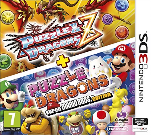 Jogo Nintendo 3Ds Puzzle & Dragons Z + Puzzle Dragon Super Mario Bros. Edition Nintendo - Software de jogos de vídeo - nintendo 3ds, puzzle & dragons z, super mario bros, jogo