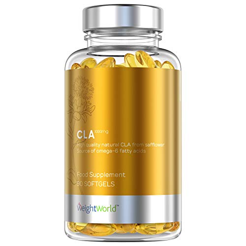 Suplemento Alimentar CLA Ácido Linoleico Conjugado (90 cápsulas) WeightWorld - Vitaminas e suplementos - CLA, 90 cápsulas