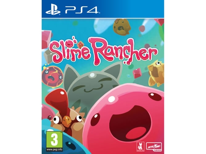 Jogo PS4 Slime Rancher (Edição em Espanhol) Meridiem Games - Software de jogos de vídeo - ps4, slime rancher, espanhol