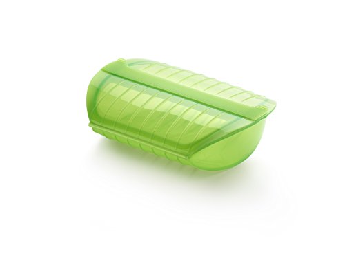 Bolsa de vapor LEKUE 3402600V09U004 (27.5 x 21 cm) Lékué - Cestas a vapor - silicone, preto, 27.5 x 21 cm