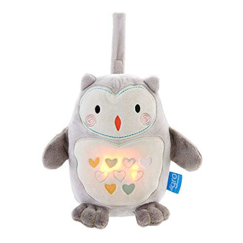 Peluche TOMMEE TIPPEE Gro Ollie the Owl (Idade Mínima Recomendada: 0 meses) Gro - Roupa de cama e cama - sons relaxantes, crianças, cry sensor, 0+ meses