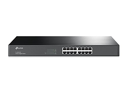 Switch TP-LINK TL-SG1016 (16 Portas Gigabit) TP-Link - Concentradores e comutadores - 16 portas, gigabit
