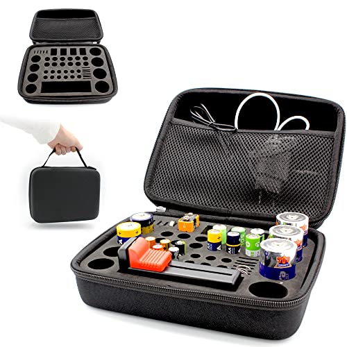 Caixa de Arrumação de Baterias Hama 00100622 FISHTEC - Testadores de bateria de uso geral - caixa, arrumação, baterias, hama, 00100622