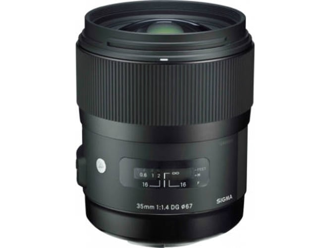 Objetiva SIGMA 35MM F1.4 DG HSM ART CANON (Encaixe: Canon EF - Abertura: f/16 - f/1.4) Sigma - Lentes de câmera - canon ef, f/1.4, 35mm, telephoto