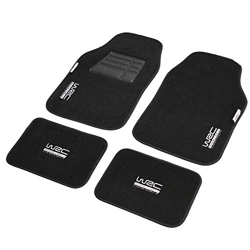 Tapete de Escritório WRC 4 Tapis Universels en Moquette Velours Noir WRC - Tapetes e estofados para veículos automotores - tapete, escritório, wrc 4, moquette velours, preto, logotipo.