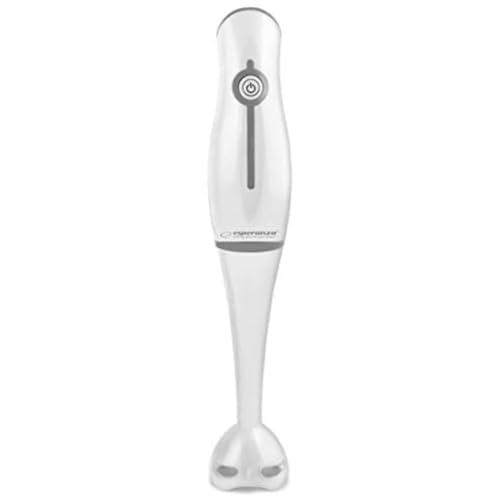 Varinha mágica esperanza 250 w ekm001e cinza, branco ESPERANZA - Batedeiras e liquidificadores - 250 w, aço inoxidável, ergonómica, cinzento, branco