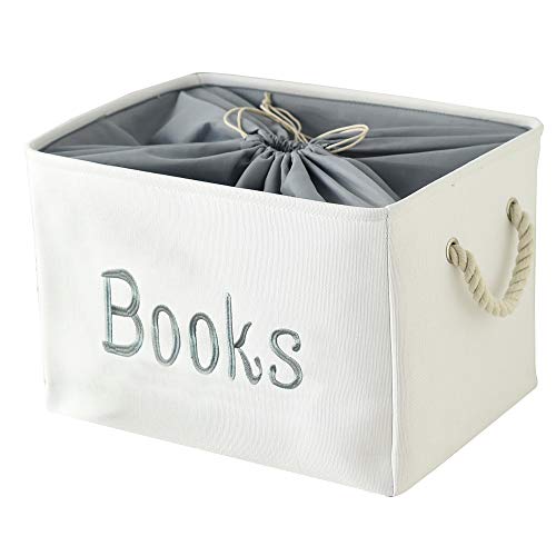 Cesto de Livros Infantil INOUGH com Porta de Correia INough - Armazenamento industrial - cesto, livros infantil, porta de correia, organizar, brinquedos