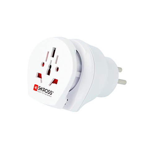 Adaptador de Viagem SKROSSEurope para Israel SKROSS - Conversores e adaptadores de viagem - israel, schuko, compacto, universal